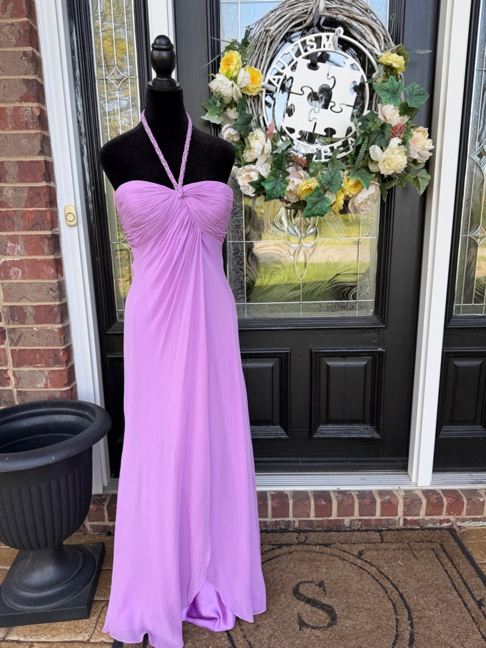 💜Aidan Mattox Lilac Gown💜